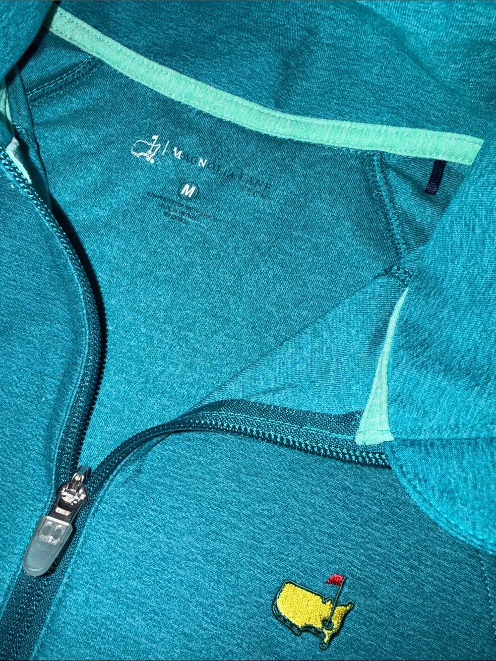 Masters Teal Women's Full-Zip Lightweight Jacket M - Picture 2 of 3